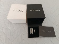 Scatola orologio bulova usato  Roma