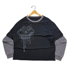 Camisa térmica rara vintage Korn Skull Y2K GG comprar usado  Enviando para Brazil