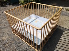 Geuther wooden playpen for sale  OKEHAMPTON