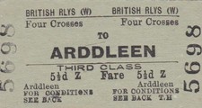 British railways ticket for sale British railways ticket for sale  WATFORD