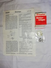 Graupner motorträger cox gebraucht kaufen  Roding