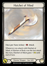 Carne e Sangue | Hatchet of Mind [BOL004] (Monarch Boltyn Blitz Deck) quase em perfeito estado comprar usado  Enviando para Brazil
