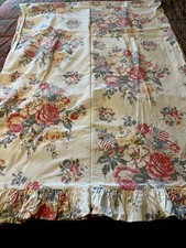 Bandeira floral vintage Ralph Lauren Dylan's Grove com babados folha plana completa, usado comprar usado Bandeira floral vintage Ralph Lauren Dylan's Grove com babados folha plana completa, usado comprar usado  Enviando para Brazil