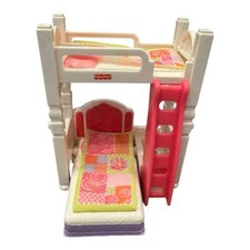 Beliche de casal Fisher Price Loving Family casa de bonecas MENINAS QUARTO comprar usado  Enviando para Brazil
