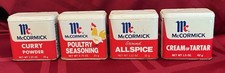 Vintage spice tins for sale  Brookfield