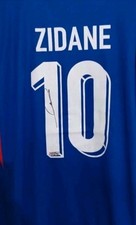 Zinedine zidane autogramm gebraucht kaufen  Lichtenfels