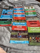 England wembley programmes for sale  BEDFORD