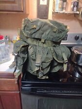 Usado, Mochila militar vintage Fastex mochila tática náilon oliva EUA média Alice comprar usado  Enviando para Brazil