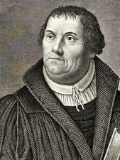 Gravura original 19º retrato personalidade Dr Martin Luther, usado comprar usado  Enviando para Brazil
