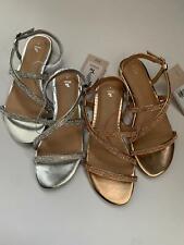 Ladies crystal sandals for sale  LONDON