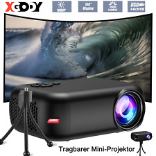 XGODY 1080P HD Projektor HDMI USB Kino domowe Projektor Odtwarzacz multimedialny z ekranem, używany na sprzedaż  Wysyłka do Poland