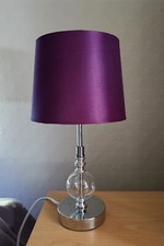 Purple table night for sale  WEMBLEY
