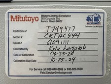 Mitutoyo cmm crt for sale  Winston Salem