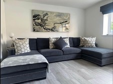 grey u shaped sofa for sale grey u shaped sofa for sale  CHELMSFORD