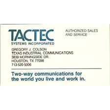 Tactec systems ins for sale  Hinckley