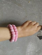 Usado, 2 peças de pulseiras de contas de lã feltrada feitas à mão comprar usado  Enviando para Brazil