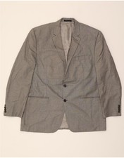 Jaqueta blazer masculina CHAPS 2 botões IT 48 cinza médio poliéster LU03 comprar usado  Enviando para Brazil