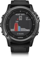 GPS Garmin Fenix 3 Hr cinza ardósia + pulseira preta comprar usado  Enviando para Brazil