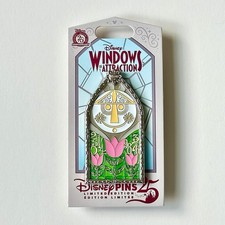 Usado, Pin Disney Disneyland DLR março 2025 Windows Of Attraction Its A Small World LE comprar usado  Enviando para Brazil