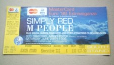 old concert ticket stubs for sale  MACCLESFIELD