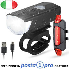 Kit luci bicicletta usato  Messina