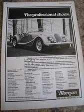Morgan real sports for sale  BRISTOL