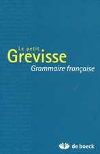 Petit grevisse grammaire d'occasion  Expédié en Belgium
