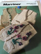 Marriner aran knitting for sale  BLACKWOOD
