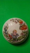 Bonbonniere ronde porcelaine d'occasion  Solesmes
