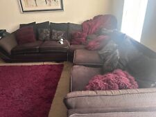 Fabric corner sofa for sale  DEWSBURY