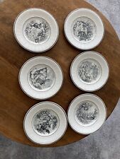 Assiettes anciennes fables d'occasion  Nangis