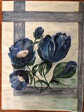Aquarell blumen 40x30cm gebraucht kaufen  Köln