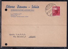 Cartolina schio ettore usato  Italia