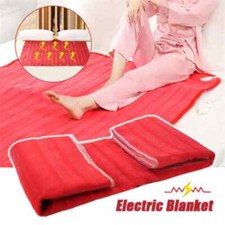 Cobertor elétrico de inverno novo aquecedor corpo único cobertor aquecido seguro 145*65cm almofada comprar usado  Enviando para Brazil