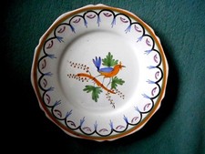 Assiette ancienne motif d'occasion  Le Mesnil-Saint-Denis