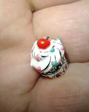 Bracelet charm cupcake for sale  UK