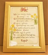 Y708 welsh anthem for sale  SWANSEA