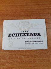 Etiquette echezeaux 1972 d'occasion  Montigny-le-Bretonneux