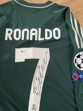 signed ronaldo shirt for sale  AYLESFORD