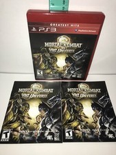 Mortal Kombat vs. DC Universe PS3 Greatest Hits CIB com Manual Testado/Funciona comprar usado  Enviando para Brazil
