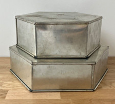 Hexaganol cake tins for sale  VERWOOD