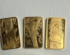 Gold pamp suisse for sale  EDINBURGH