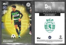 Cartão de novato Topps Simplicidad Simplicity 2025 João Simoes Sporting CP RC, usado comprar usado  Enviando para Brazil