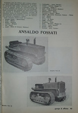 Trattori ansaldo fossati usato  Pinerolo