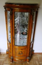 Schöne alte glasvitrine gebraucht kaufen  Triefenstein
