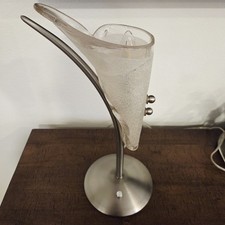 Exclusivo ANTHONY CALIFORNIA MCM MODERNO Abajur de Mesa de Vidro Abstrato Arum Lily Atomic  comprar usado  Enviando para Brazil