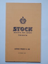 Stock trieste listino usato  Trieste