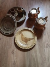 Rustikales holz geschirr gebraucht kaufen  Velden