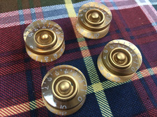Quatro botões de velocidade de guitarra Gibson Les Paul dourados ~ Vintage 24/fina spline, SG comprar usado  Enviando para Brazil