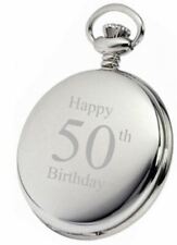Personalised silver 50th for sale  GRANGEMOUTH